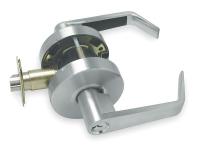 1TPH9 Lever Lockset, Medium Duty, Chrome, Entry