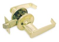 1TPN2 Lever Lockset, Light Duty, Brass, Passage
