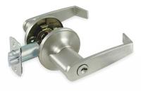 2VMW3 Lever Lockset, Angled, Satin Nickel