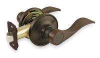 1TPP5 Lever Lockset, Light Duty, Bronze, Passage