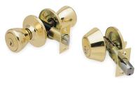 1TPR5 Lght Dty Knb Lockset w/Deadbolt, Entrance