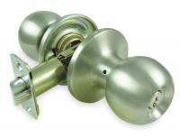 1TPT6 Light Duty Knob Lockset, Ball, Entrance