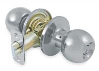 1TPU2 Light Duty Knob Lockset, Ball, Entrance