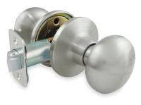 1TPV5 Lgt Duty Knob Lockset, Flat Ball, Passage