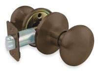 1TPW1 Lgt Duty Knob Lockset, Flat Ball, Passage