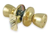 1TPX3 Light Duty Knob Lockset, Tulip, Entrance