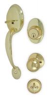 1TPY2 Lght Dty Knb Lockset w/Deadbolt, Entrance