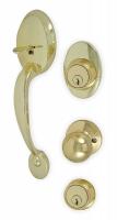 1TPY3 Lght Dty Knb Lockset w/Deadbolt, Entrance