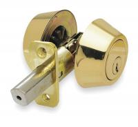 1TPY8 Double Cylinder, Light Duty, Brass