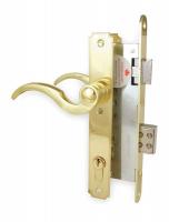 1TPZ6 Lockset, Light Duty, Brass, Combo Entry