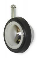 1TRH5 Swivel Stem Caster, 3 In, 100 lb, Rubber