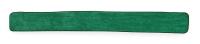 1TTY5 Flat Dust Mop Pad, Microfiber, Green