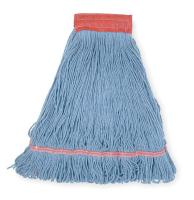 1TYL8 Wet Mop, Large, Blue, Looped End