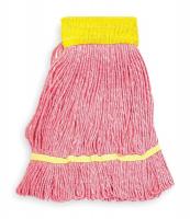 1TYX5 Wet Mop, Antimicrobial, Small, Red