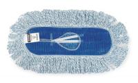 1TYY3 Flat Finish Mop, Large, White