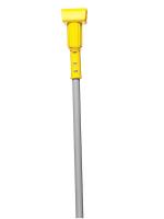 1TYZ3 Mop Handle, 60In., Fiberglass, Gray