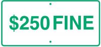 1TZ41 Handicap Parking Sign, 6 x 12In, GRN/WHT