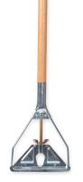 1TZA7 Mop Handle, 60In., Wood, Natural