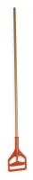 1TZA9 Mop Handle, 60In., Wood, Natural