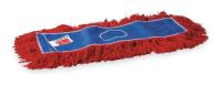 1TZB3 Dust Mop, Cotton, Sz 24 In, Red/Blue