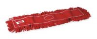 1TZB4 Dust Mop, Cotton, Sz 36 In, Red/Red