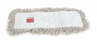 1TZE3 Dust Mop, Cut End, Sz 18 In, White