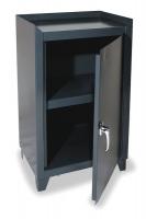 1UBK7 Table High Cabinet, Single Door, 1 Shelf