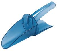 1UCX8 Ice Scoop, Blue, Size 6-10 oz., Plastic