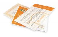 1UEL2 Heat Laminating Pouches, 11-1/2x9in, PK100