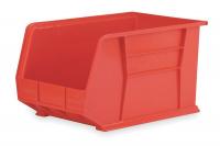 1UGP8 Stack &amp; Hang Bin, H 10, W 11, D 18, Red