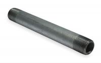 1UGX1 Nipple, Rigid Conduit, 1/2In, 8In Length