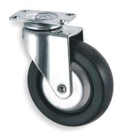 1UHV9 Swivel Plate Caster, 140 lb, 4 In Dia