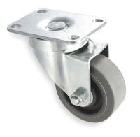 1UHX2 Swivel Plate Caster, 325 lb, 5 In Dia