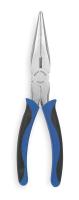 1UKK3 Long Nose Plier, 8 In L, Ergo Grip