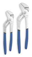 1UKN7 Tongue and Groove Plier Set, 2 PC