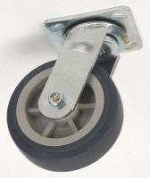 1ULJ2 Swivel Plate Caster, 400 lb, 5 In Dia