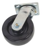 1ULN2 Swivel Plate Caster, 1200 lb, 6 In Dia