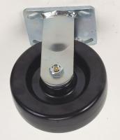 1ULN1 Rigid Plate Caster, 1000 lb, 5 In Dia
