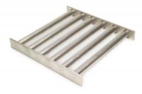 1ULY1 Magnetic Grate, Rare Earth, 10x10x1 1/2In