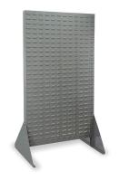 1UME3 Louvered Floor Rack, Two Sided, L36-3/16