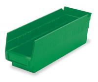 1UMT1 Shelf Bin, 11-5/8 x 8-3/8 x 4, Green