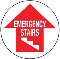 1UR89 Directional Sign, 17 x 17In, R/WHT, ENG