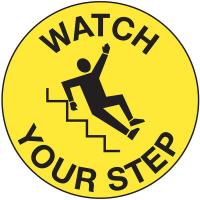 1UR96 Caution Sign, 17 x 17In, BK/YEL, ENG, SURF