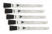 1UYJ7 Acid/Paste Brush, 4 in 1, 3.75 In L, PK 5