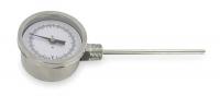 1UZG8 Bimetal Thermom, 3 In Dial, 0 to 200F