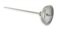 1UZU6 Bimetal Thermom, 3 In Dial, 0 to 200F
