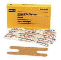 1UZZ3 Adhesive Knuckle Bandage, Pk 8