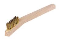 1VAG3 Curved Scratch Brush, Rows 3 x 7, PK 5
