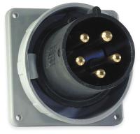 1VCT1 IEC Pin &amp; Sleeve, Inlet, 60A, 347/600V