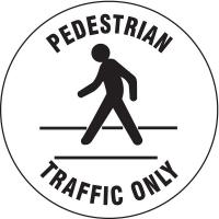 1VD17 Traffic Sign, 17 x 17In, 17In, BK/WHT